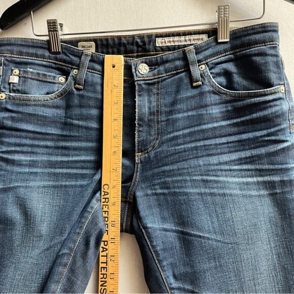 AG Adriano Goldschmied Ballad Slim Bootcut denim jeans Sz 31R - Picture 10 of 14